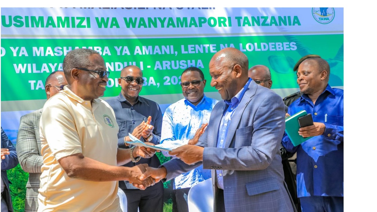 Ofisi ya Msajili wa Hazina yakabidhi rasmi mashamba ya wanyamapori ya Lente, Loldebes na Amani, Arusha
